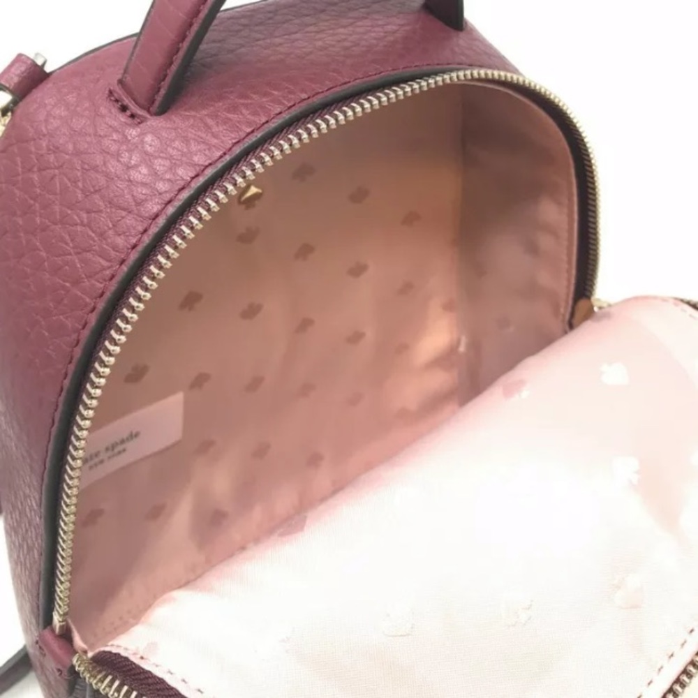 Mini Caden Carter cherrywood backpack kate spade - Picture 7 of 8